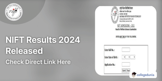 NIFT Results 2024 Released @nift.ac.in: Check Direct Link to Download Here